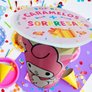 VASOS+CARAMELOS+JUGUETES