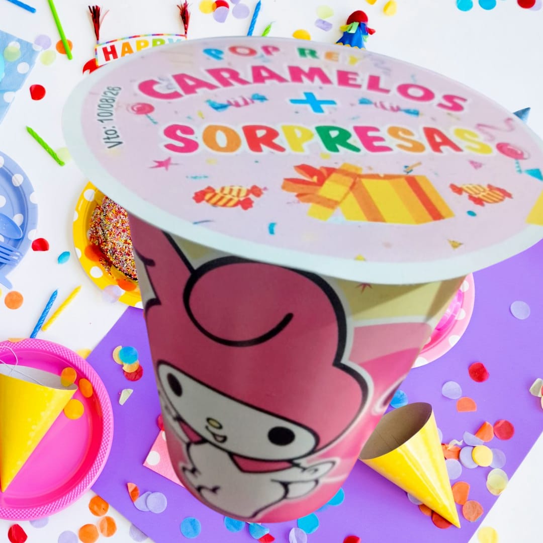 VASOS+CARAMELOS+JUGUETES