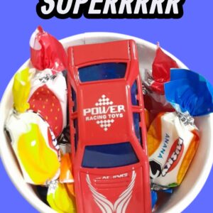 Vaso + Caramelos+Juguetes